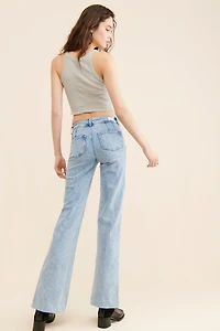PAIGE Leenah Patched Pocket Jeans