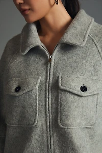 Hooded Shirt Jacket