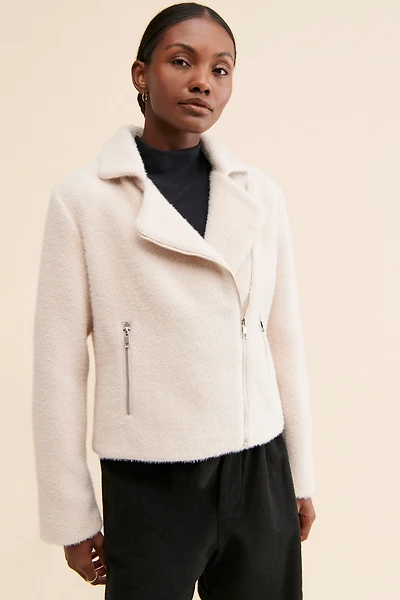 Greylin Vera Cozy Moto Jacket
