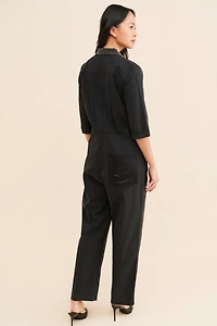Scotch & Soda Beaded Collared Jumpsuit