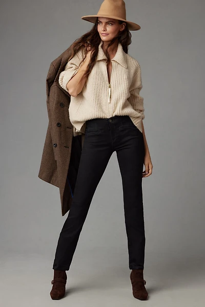 Pilcro Mid-Rise Corset Slim Skinny Jeans