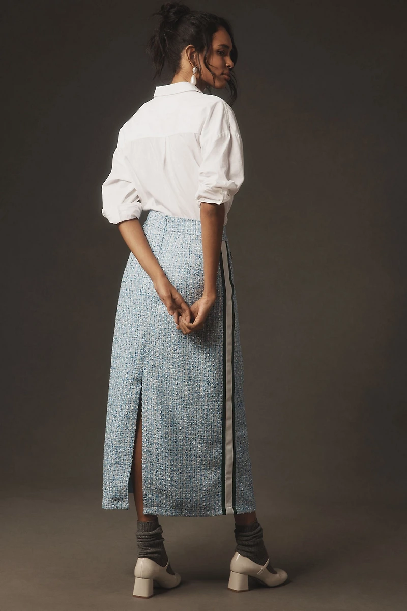 Maeve Tweed Midi Skirt