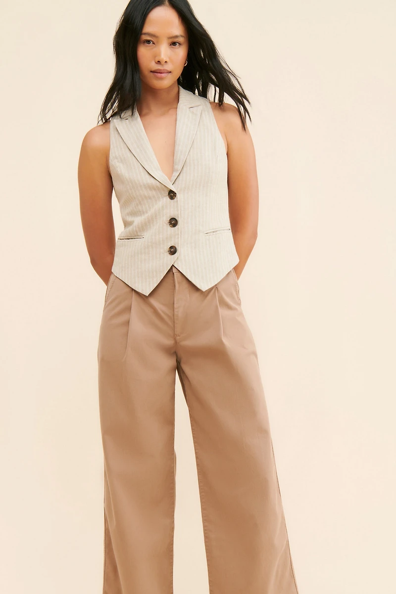 AG Jeans Jules Pleated Trousers