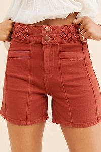 Seventy Mochi Willow High Waisted Shorts