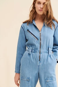 Seventy Mochi Amelia Denim Coveralls