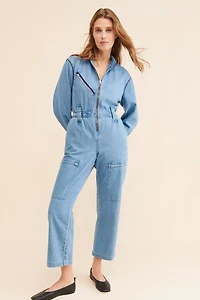Seventy Mochi Amelia Denim Coveralls