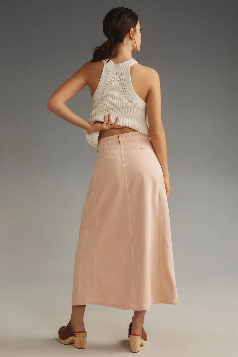 Pilcro Slouchy Trouser Maxi Skirt