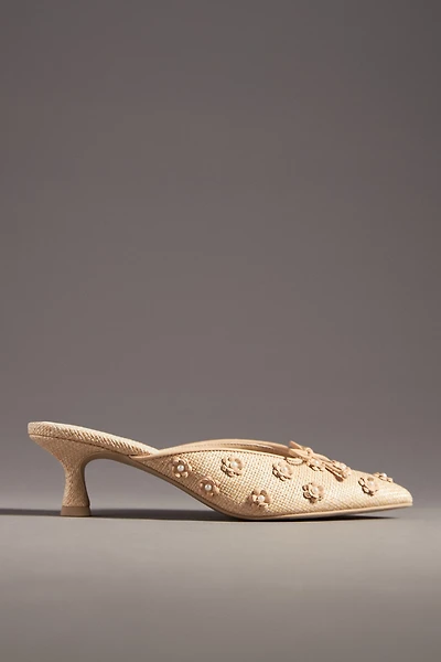 Dolce Vita Camilo Floral Kitten-Heel Mules