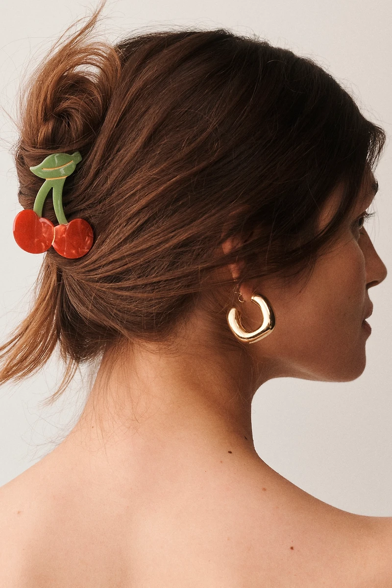 Uncommon James Medium Goals Hoop Earrings