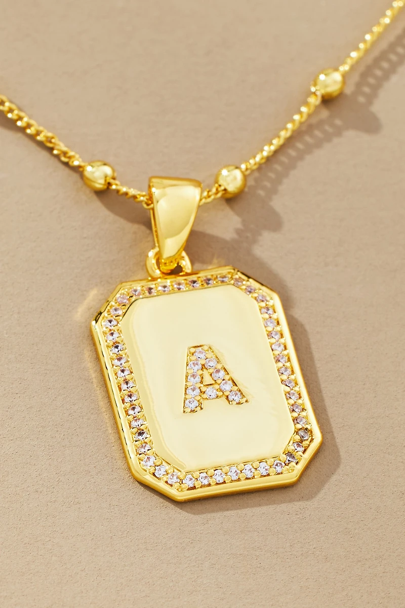 Uncommon James Sur 2.0 Monogram Pendant Necklace