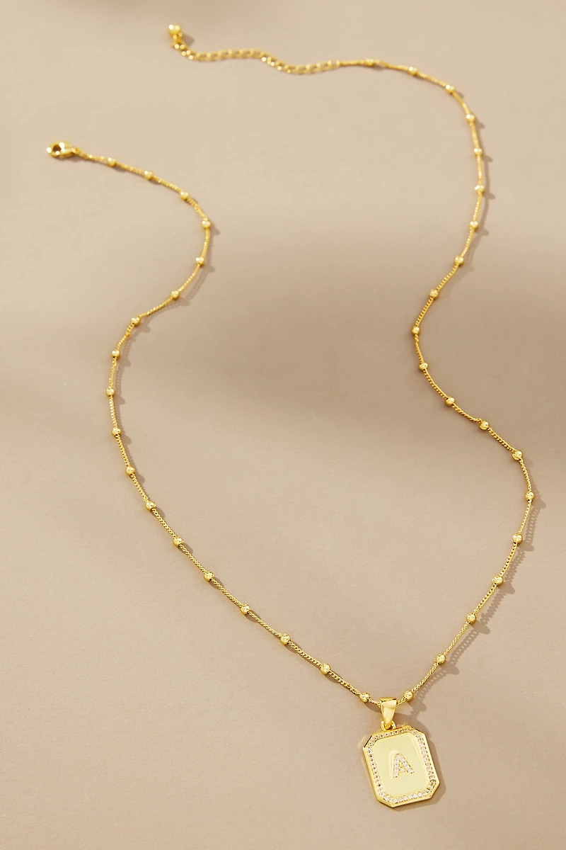Uncommon James Sur 2.0 Monogram Pendant Necklace
