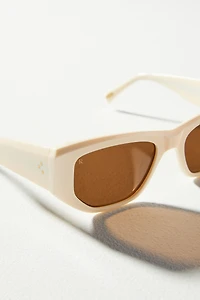 RAEN Ynez Rectangle Sunglasses