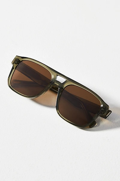 RAEN Polarized Rifka Aviator Sunglasses