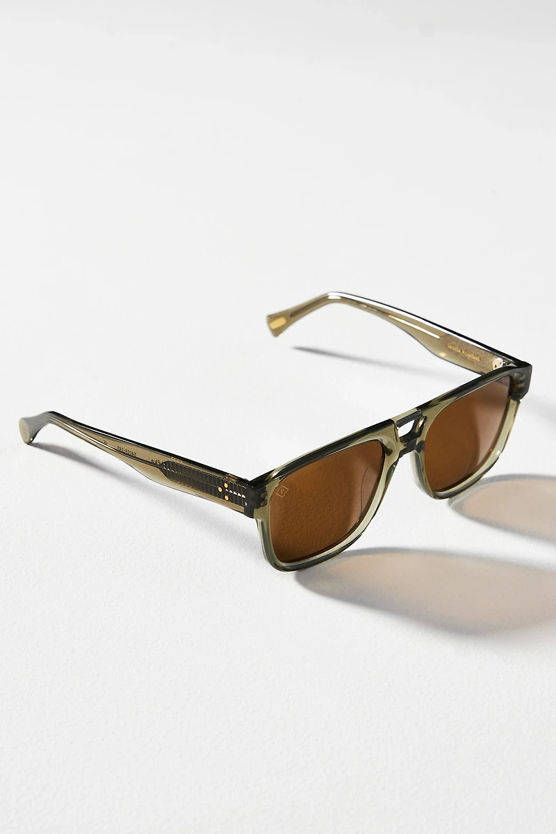 RAEN Polarized Rifka Aviator Sunglasses