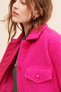 RD Style Bouclé Shirt Jacket