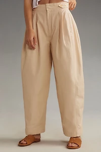 Maeve Utility Barrel Trouser Pants