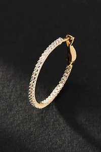 Diamond 0.5ct Hoop Earrings