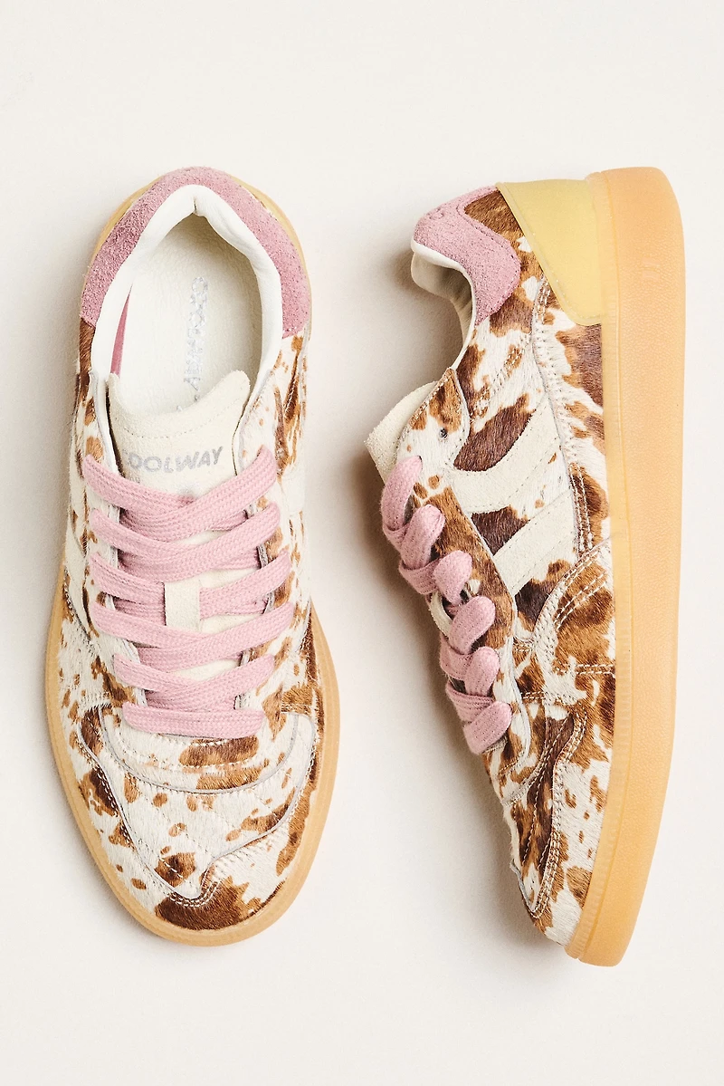 COOLWAY Goal Animal-Print Sneakers