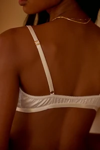 Hanky Panky I Do Embroidered Lace Triangle Bralette
