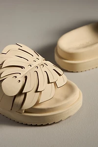 Farm Rio Monstera Slide Sandals
