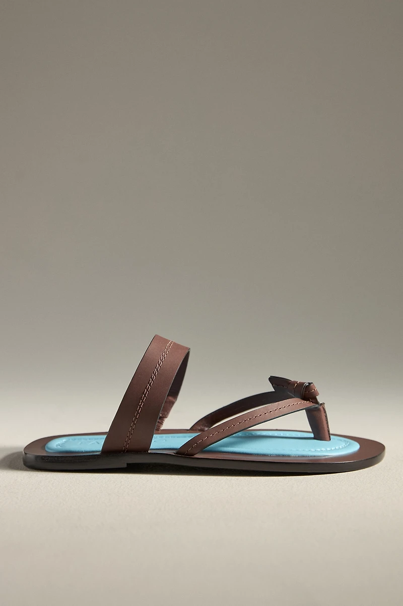 Farm Rio Tie Flat Thong Sandals