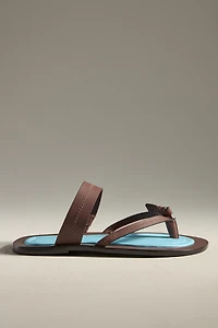 Farm Rio Tie Flat Thong Sandals
