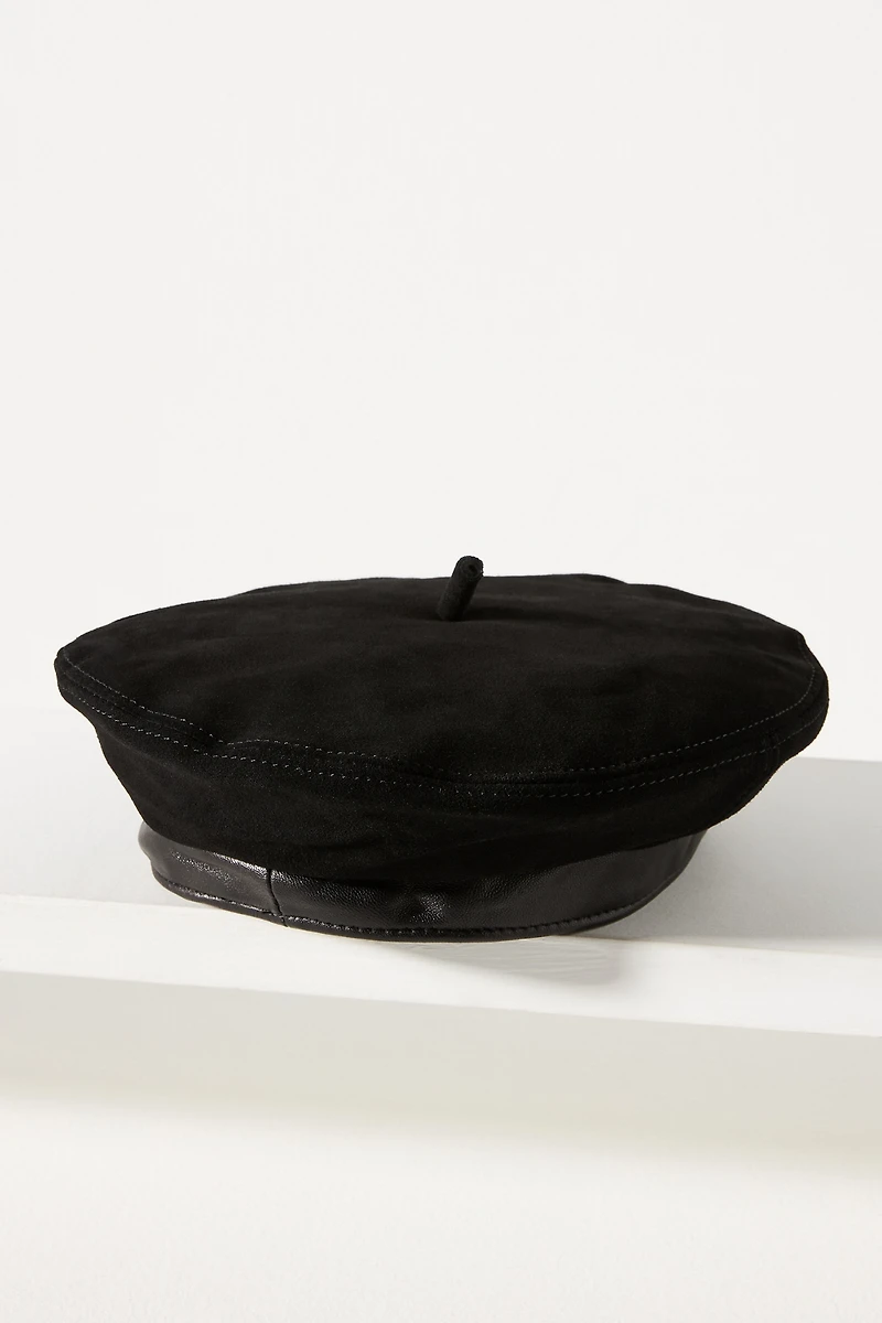 San Diego Hat Co. Providence Suede Beret