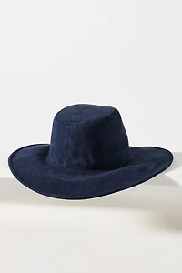 San Diego Hat Co. Pioneer Faux-Suede Fedora