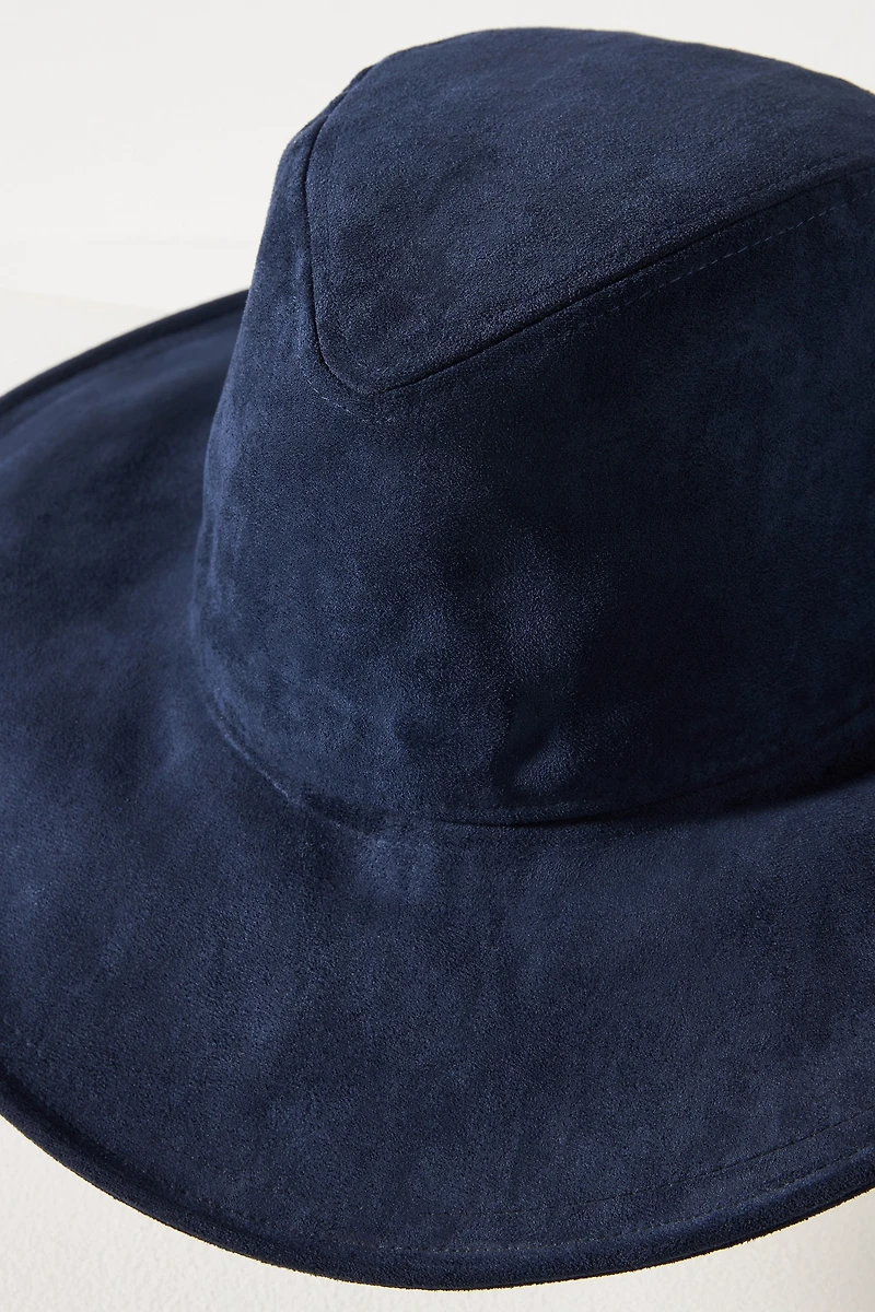San Diego Hat Co. Pioneer Faux-Suede Fedora
