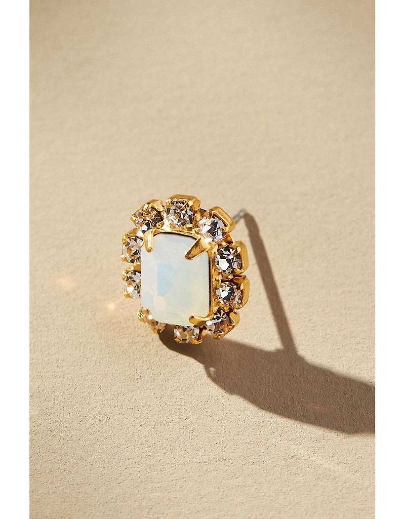 The Pink Reef Crystal Petite Stud Earrings