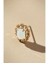 The Pink Reef Crystal Petite Stud Earrings