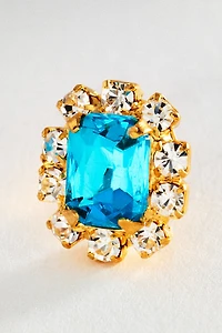 The Pink Reef Crystal Petite Stud Earrings