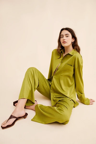 4th & Reckless Mimi Satin Trousers