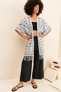 Printed Fringe Duster
