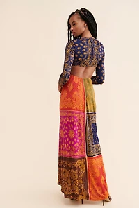 FARM Rio Bandana Dream Cut Out Maxi Dress