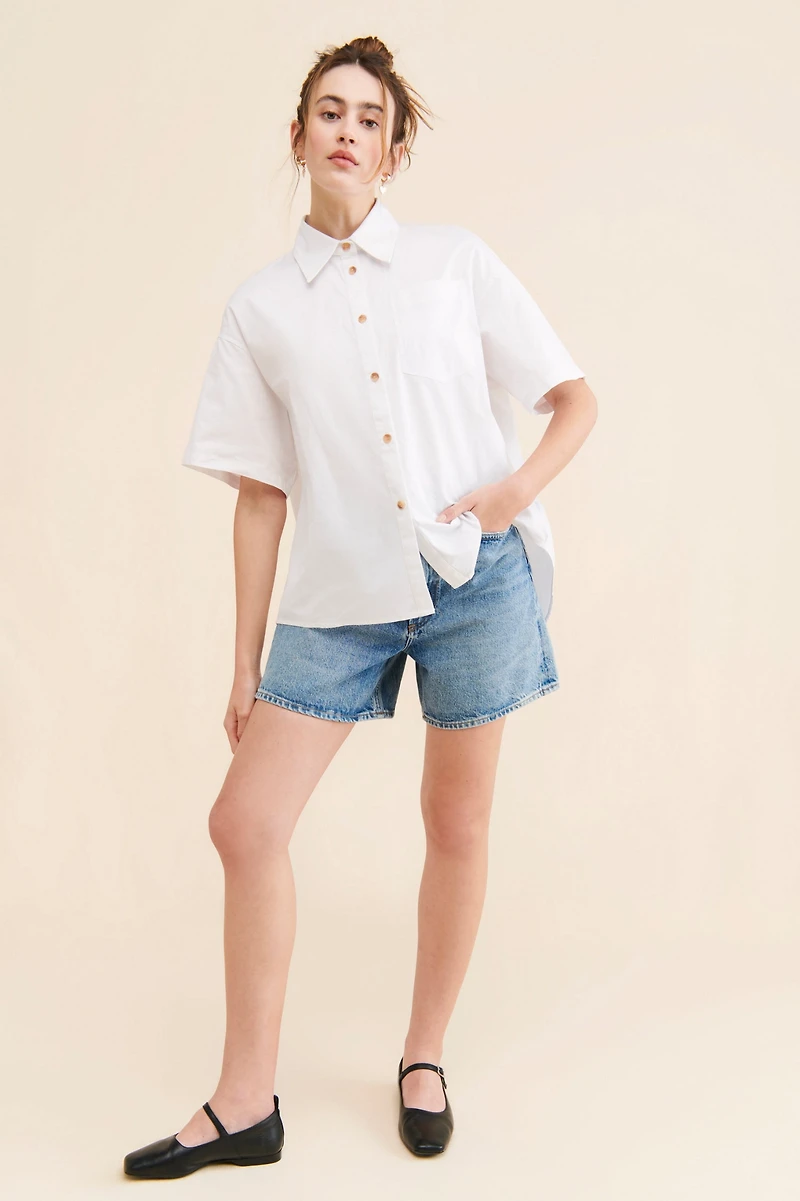 FRENCHMAUVE Kai Oversized Buttondown