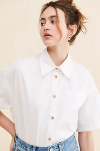 FRENCHMAUVE Kai Oversized Buttondown
