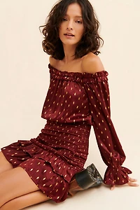 g.p.d. Off The Shoulder Ruched Dress