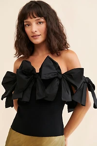 DOLAN Collection Compact Bow Tube Top