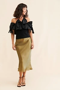 DOLAN Collection Compact Bow Tube Top