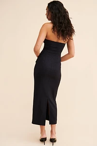 4th & Reckless Carly Strapless Stripe Dress