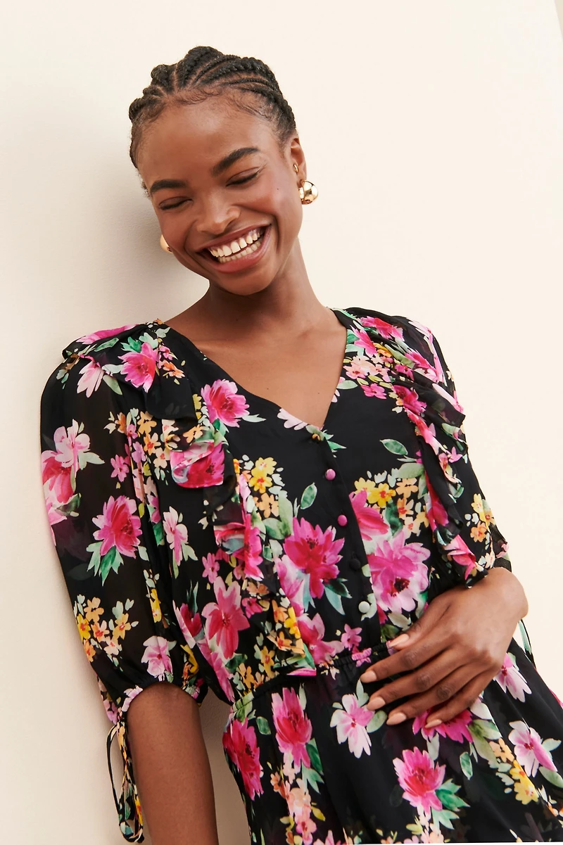 Yumi Kim Hailey Floral Mini Dress