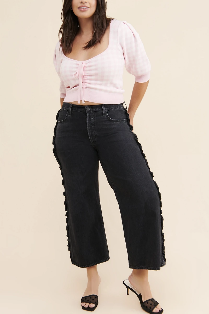 ASTR the Label Skipper Cropped Sweater