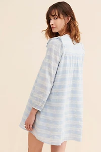 Greylin Danila Pintucked Mini Dress