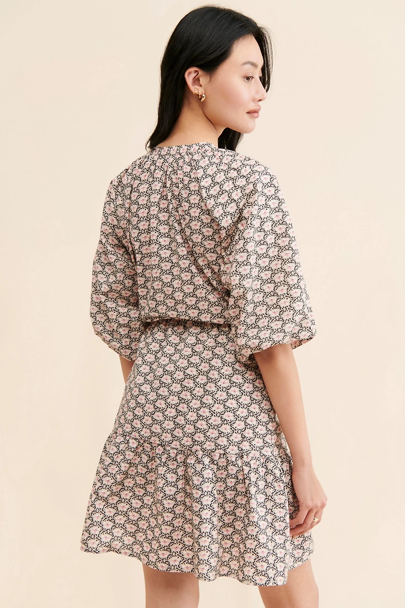 Bishop + Young Lana Bubble Sleeve Mini Dress