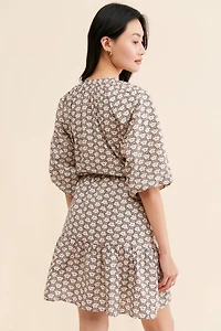 Bishop + Young Lana Bubble Sleeve Mini Dress
