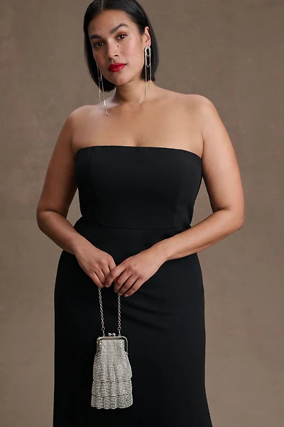 BHLDN Everly Strapless Crepe Gown