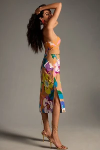 Maeve Strapless Belted Dress