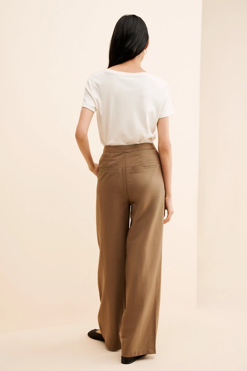 WeWoreWhat Tailored Straight Leg Pants
