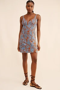 Madewell Sabrina Linen Mini Dress
